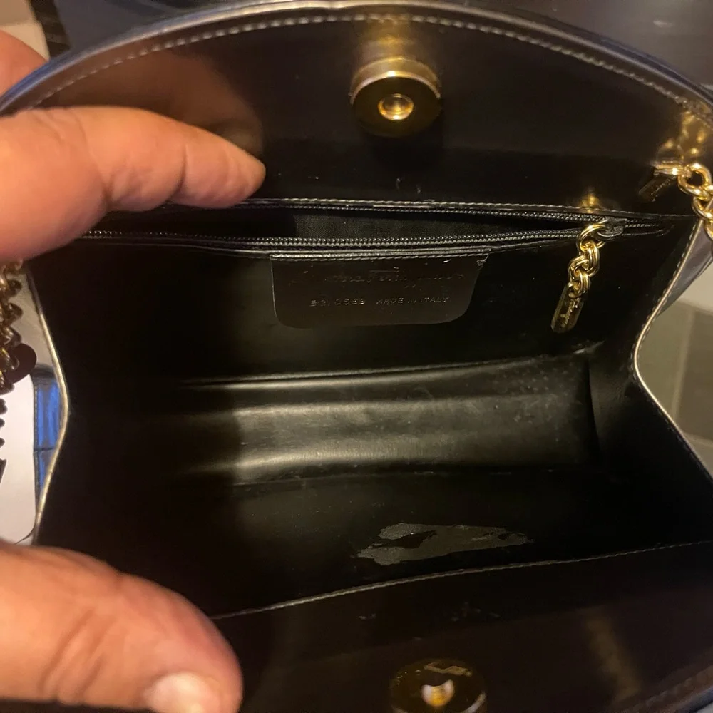 🔥 Salvatore🔥 Ferragamo🔥 Clutch/ shoulder bag🔥 - Picture 6 of 10
